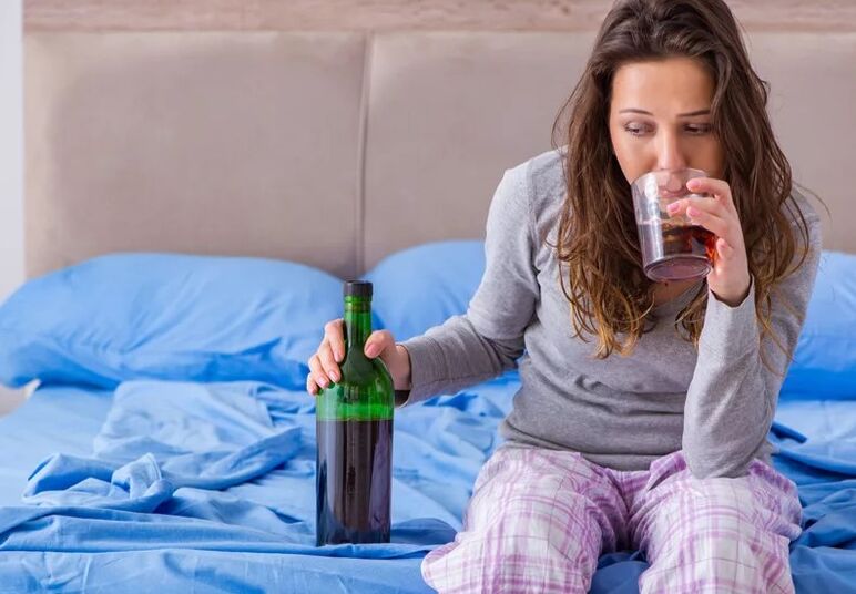 De tweede fase van alcoholisme
